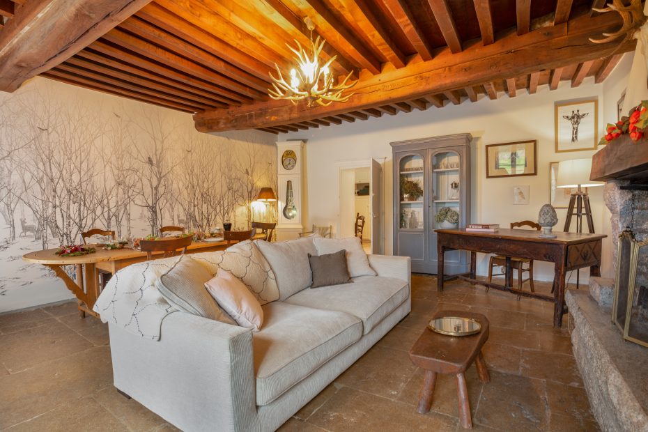 M S_Salle a manger_papier peint isidore leroy foret enchantee rochebobois bonmarche S