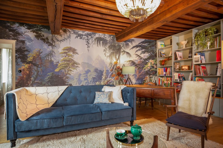 Mme S_Legrandsiecle wallpaper PSG baumann vallaurys Pigeon n°25 Shadow white FarrowandBall