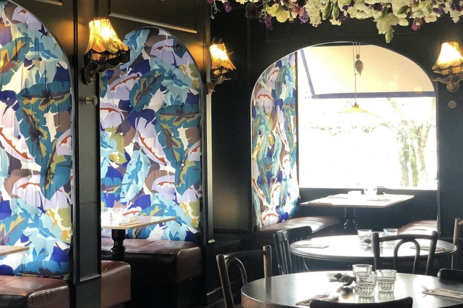 Décoration renovation Restaurant café parisien brasserie Capone Alcove interieure lelievre palma 2